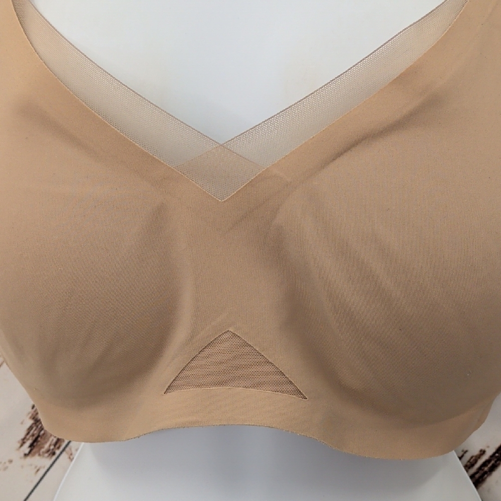 Honeylove Crossover‎ bra in Tan - Picture 3 of 7